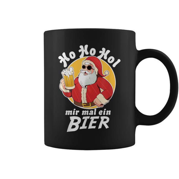 Ho Ho Hol Mir Mal Ein Bier Christmas Father Christmas Tassen