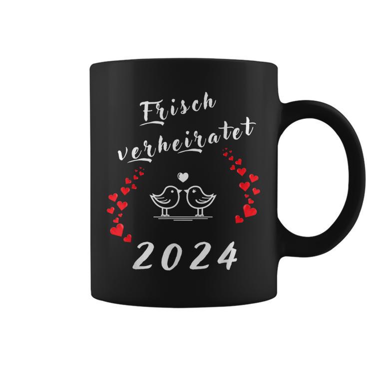 Hochzeit 2024 Frischerheiratet Heirat Flitterwochen 2024 Tassen