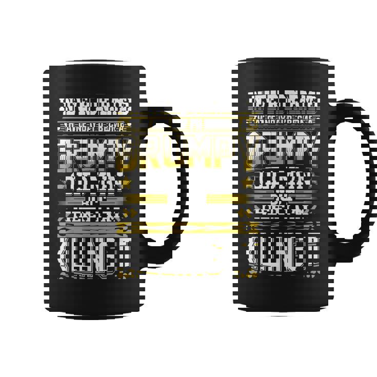 Hombre Grumpy Old Man Grumpy Old Men Taza de café