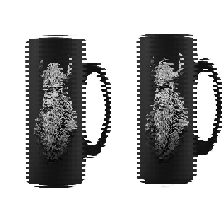 Hommeiking Mythologie Nordiquealkyriealhalla Odin Raven Tasse