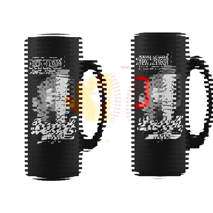 Hot Mess Always Stressed Baseball Mama Tumbler Baseball Coffee Mug