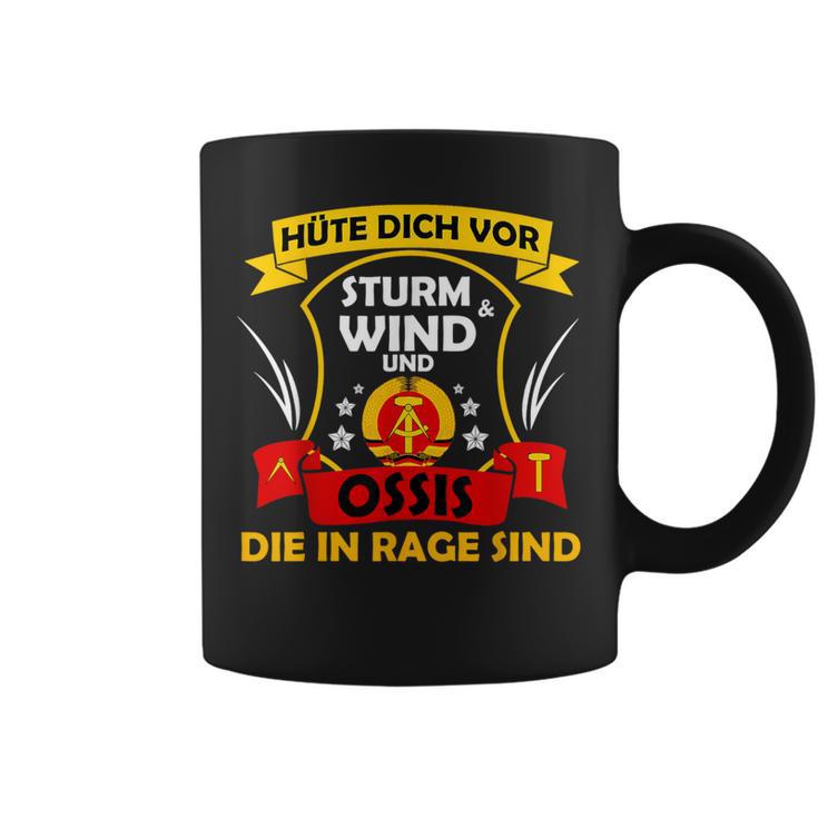 Hüte Dichor Sturm & Wind & Ossis Die In Rage Sind Ddr Ost Tassen