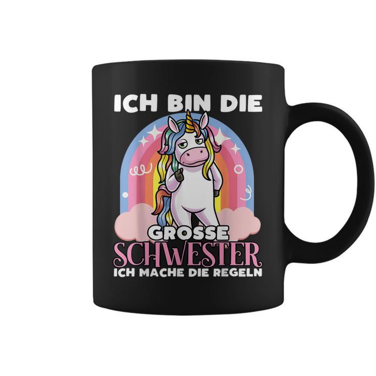 Ich Bin Die Große Schwester Schwewister Girls' Unicorn Tassen