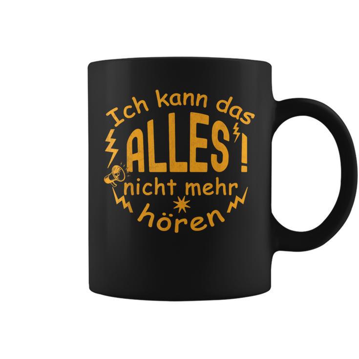 Ich Kann Das Alles Nicht Mehr Hören Women's & Brown Tassen