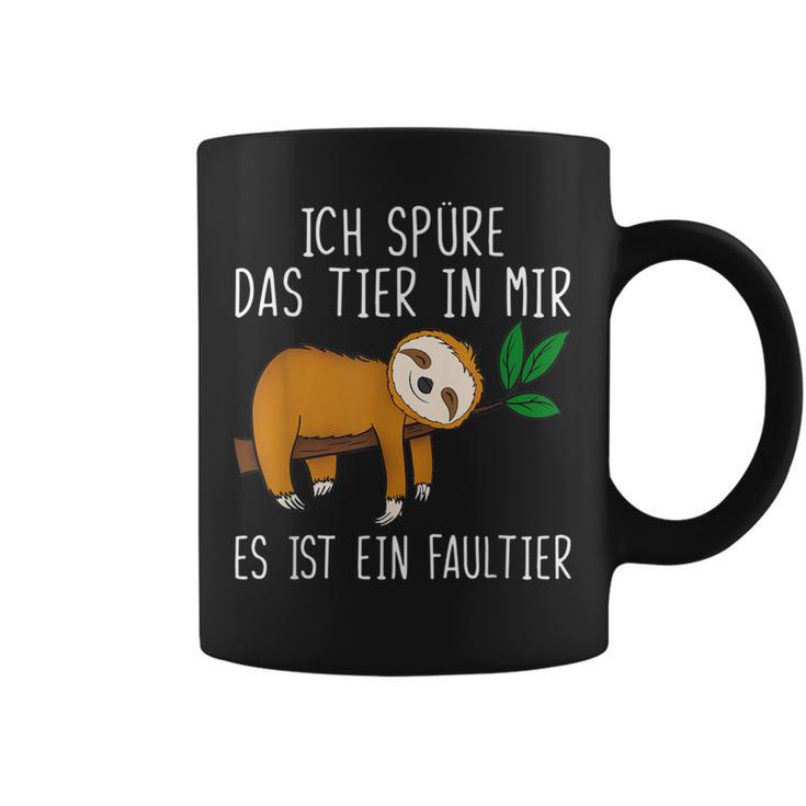 Ich Spüre Das Tier In Mir Sloth Tassen