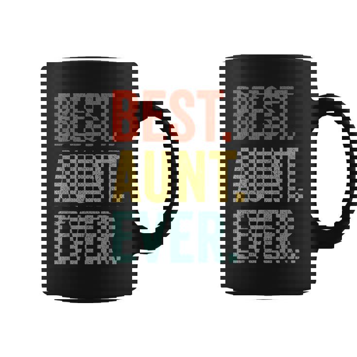 Idea De Regalo Para Tía Retrointage – Best Aunt Ever Taza de café