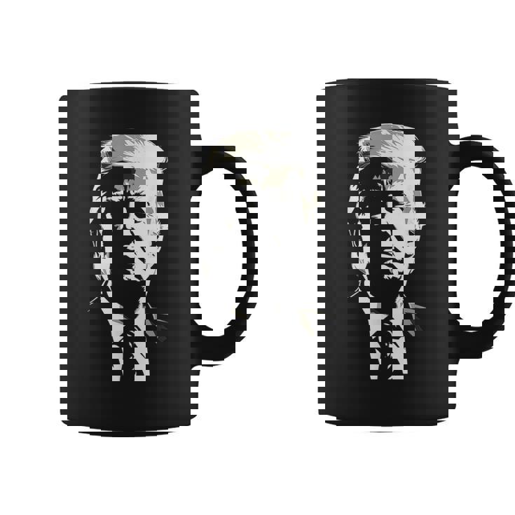 Imagen De La Cabeza Del Presidente Trump Usa 2024Otación Elección Us Maga Taza de café