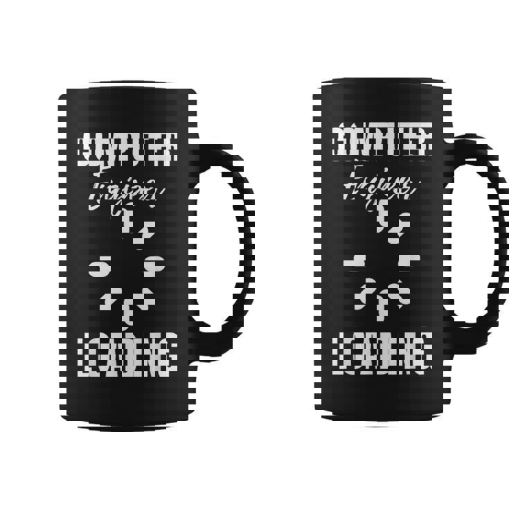 Ingeniero Informático Cargando Amante De La Computadora Para Estudiante Taza de café