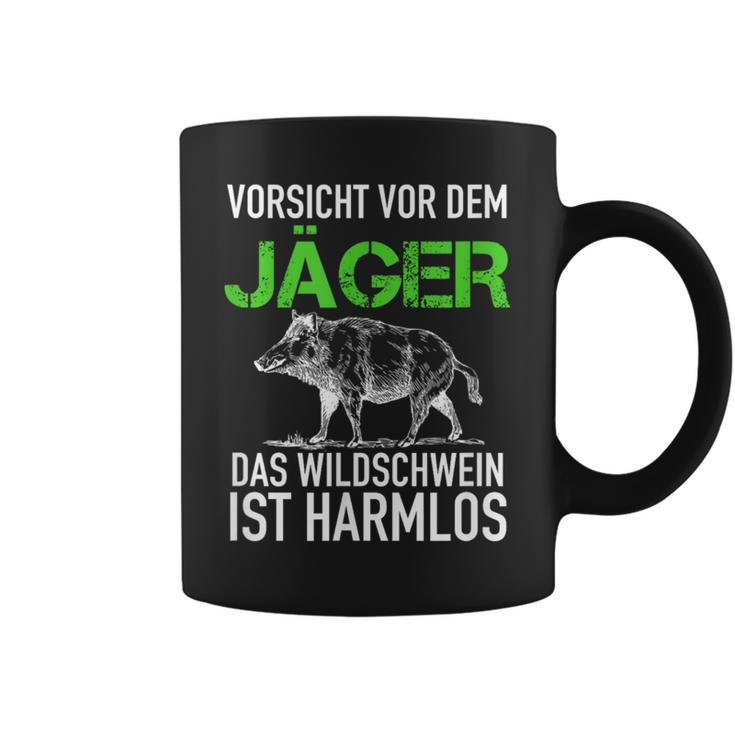 Jagd Jägerorsichtor Dem Jäger Wild Boar Is Harmlos Tassen