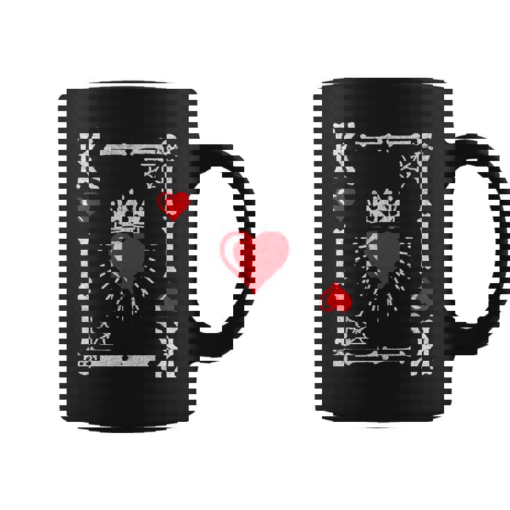 King Of Hearts Card Costume Halloween King Of Hearts Coffee Mug