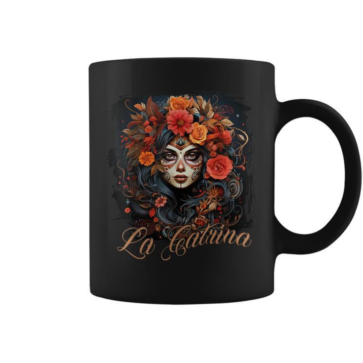 La Catrina Cool Dia De Los Muertos La Catrina Tassen