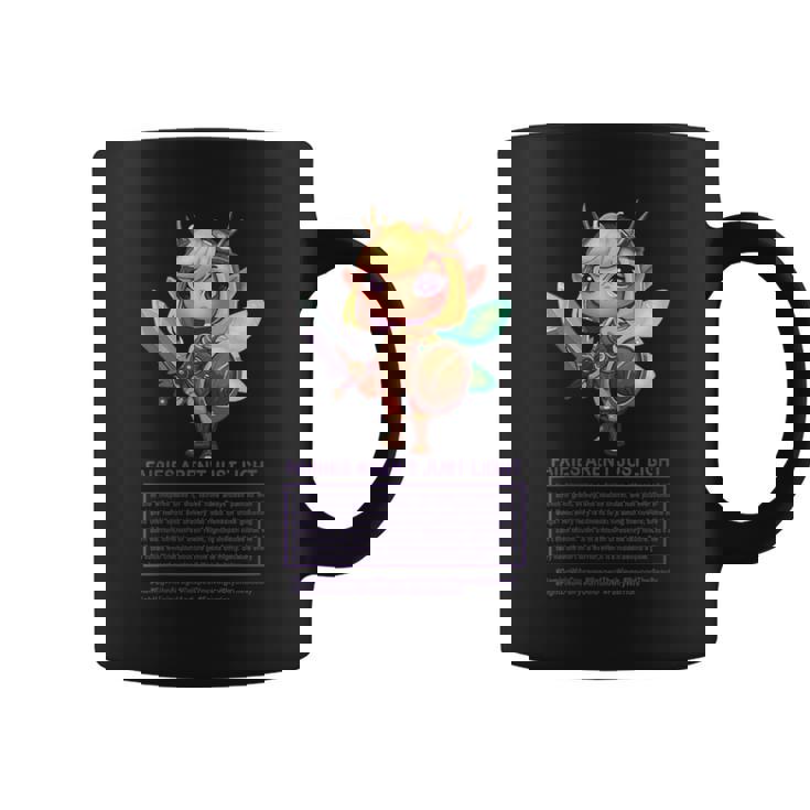 Las Hadas No Son Solo Luz Diseño Para Gamers Cuello Taza de café