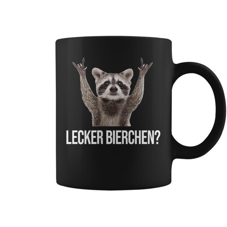 Lecker Bierchen X New Pedro Waschbär Meme Cute Racoon Tassen