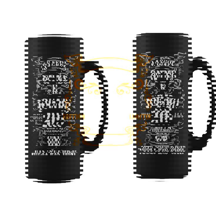 Les Legendes Sont Nees En Novembre 2005 18Th Birthday Men Tasse
