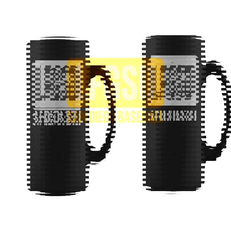 Lfgsd San Diego Baseball Supporters Fans Lovers Coffee Mug