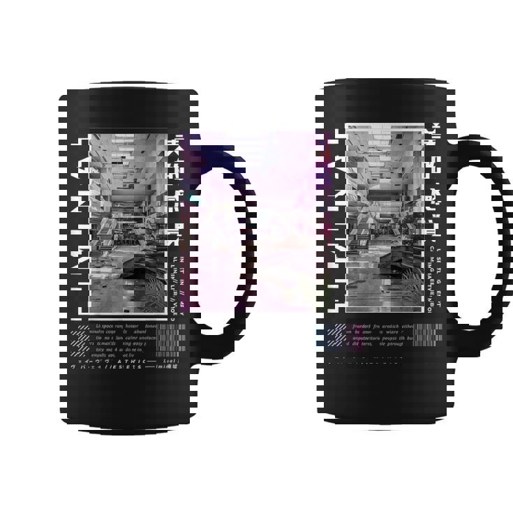 Liminal Spaces Retro Internet 80S & 90S Backroomaporwave Tazze
