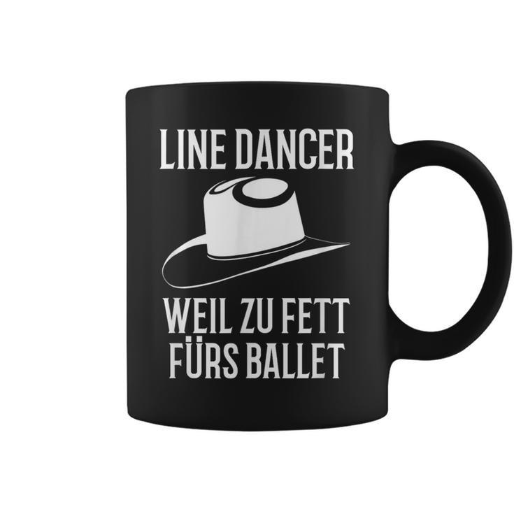 With Line Dance Dance Line Dancer Weil Zu Fett Für Ballet Tassen