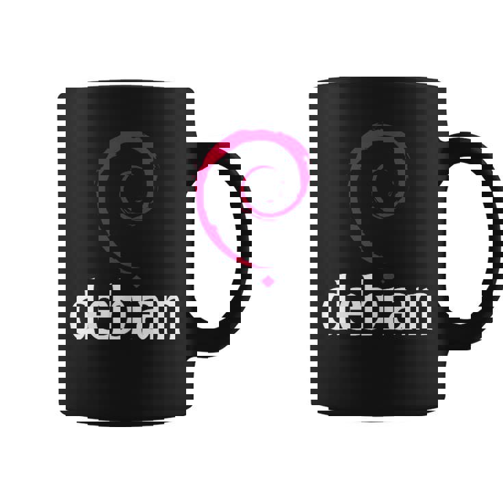 Linux Debian Amanti Spiral Logo Open Source Os Tazze