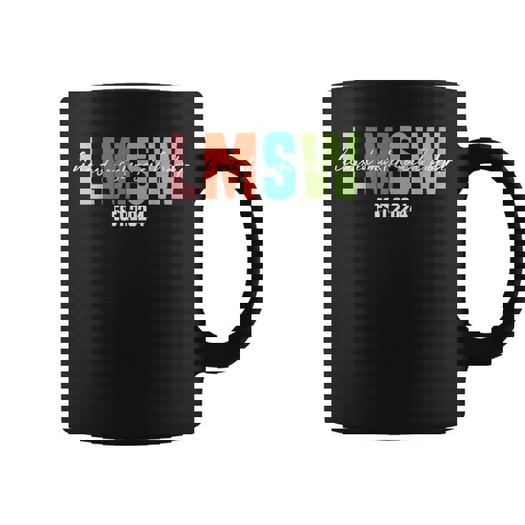 Lmsw 2024 Licensed Master Social Worker Graduation Coffee Mug