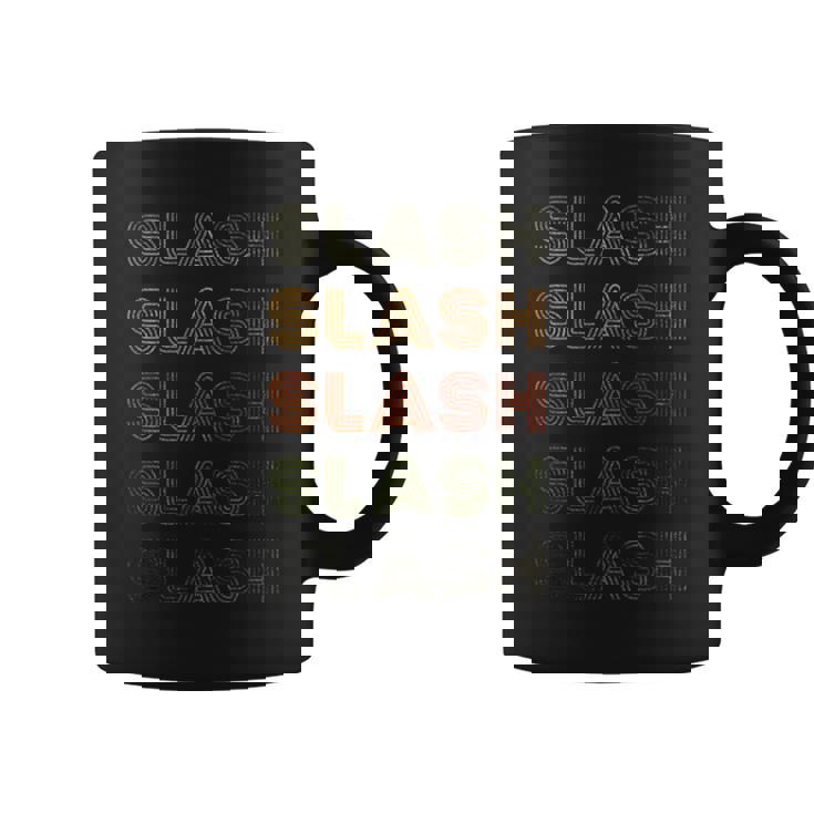 Love Heart Slash Grunge Stileintage Con Barra Nera Tazze