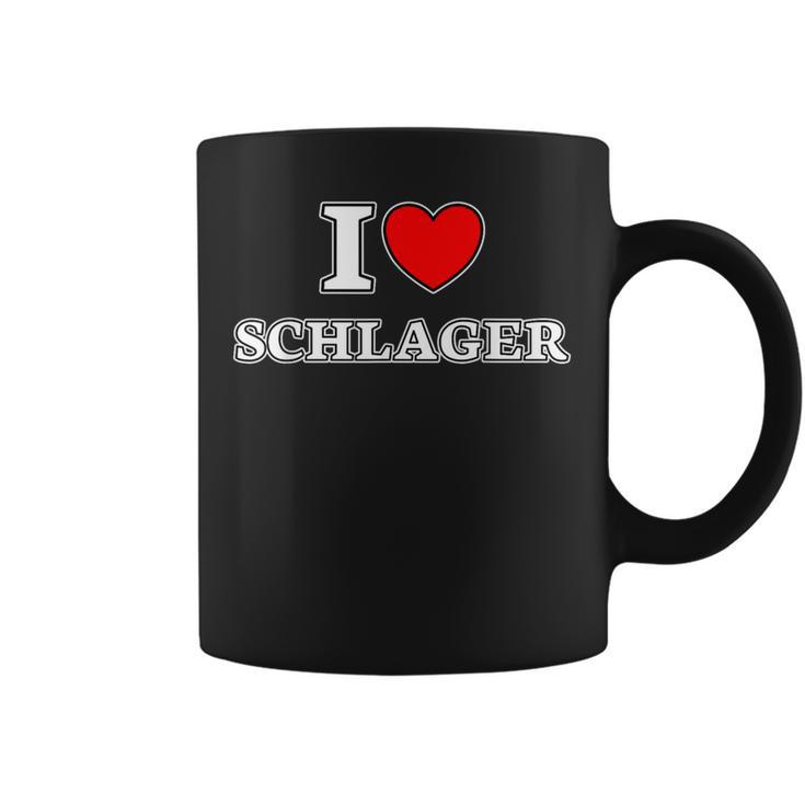 I Love Schlager I Love Schlager Fan Tassen