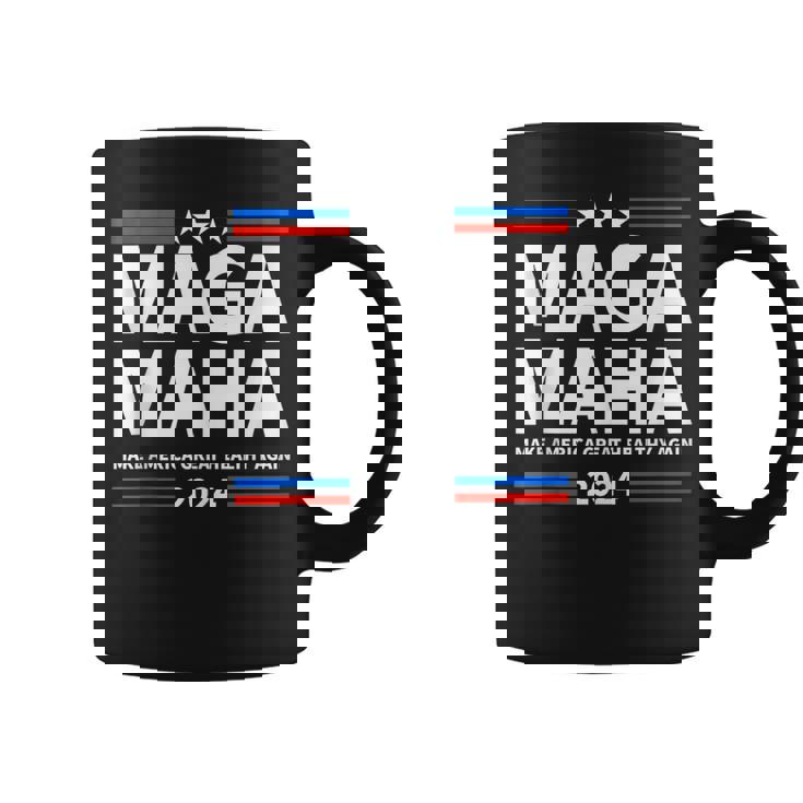 Maha Maga Make America Healthy Great Again Trump Kennedy Coffee Mug