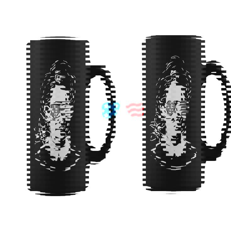 Marie Curie Patriotic Cool Science Regalo Bandiera Americana Tazze