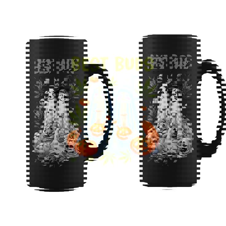 Marijuana Best Buds Ghost 420 Weed Cannabis Halloween Coffee Mug