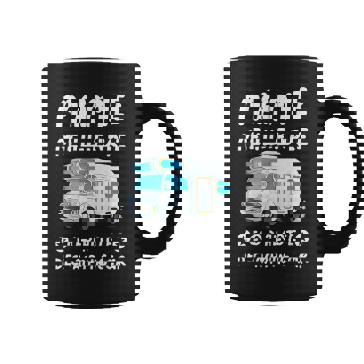 Meilleure Mamie Co-Pilote De Camping Car Retraite Caravane Tasse
