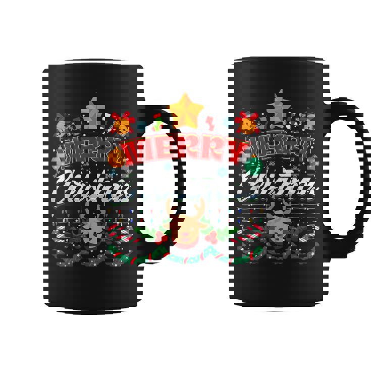 Merry Christmas Reindeer Family Merry Christmas Xmas Coffee Mug