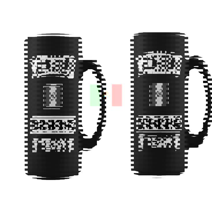 Mexico Drinking Team Flag Beer Drinking Festival Coffee Mug
