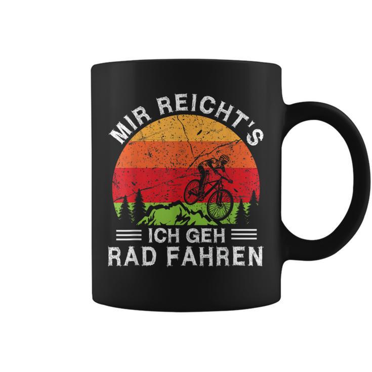 Mir Reicht's Ich Geh Fahrradfahren Mtb Mountain Bike Cycling Tassen