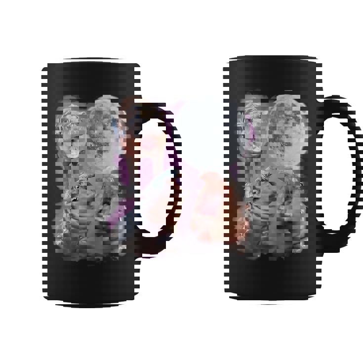 Moo Deng With The Moon Memes Coffee Mug