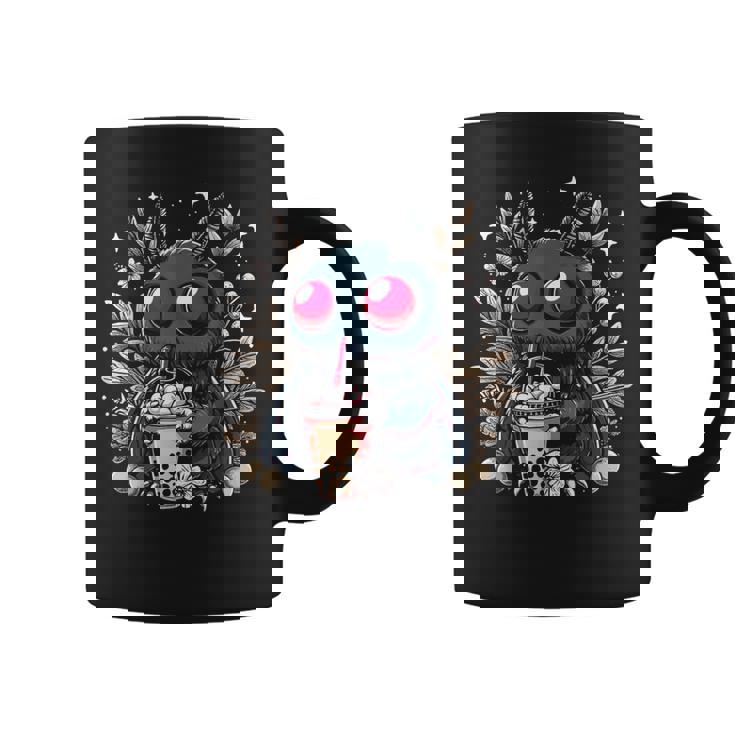 Mothman Bubble Tea Kawaii Boba Tea Coffee Mug