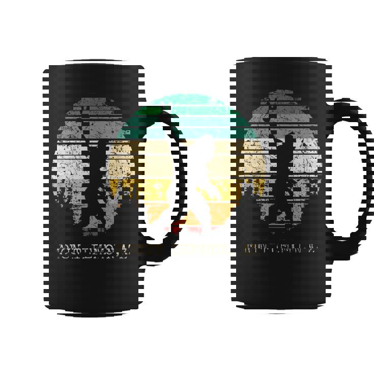 Mount Lemmon Az Usa Sasquatch Peace Sign Bigfoot Coffee Mug