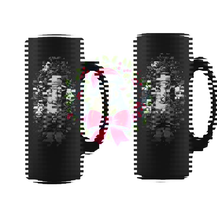 Mouton Mignon De Noël Animal De La Ferme Noël Tasse