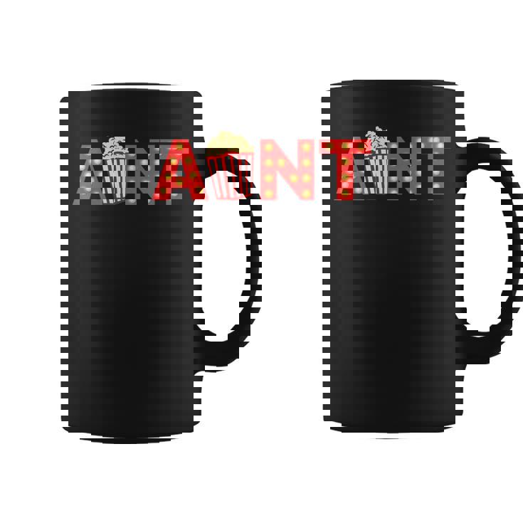 Movie Night Party Aunt Movie Theme Birthday Party Matching Coffee Mug