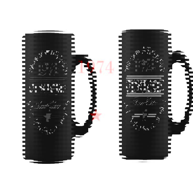 Myth Legend 1974 50 Year Old 50Th Birthday Coffee Mug