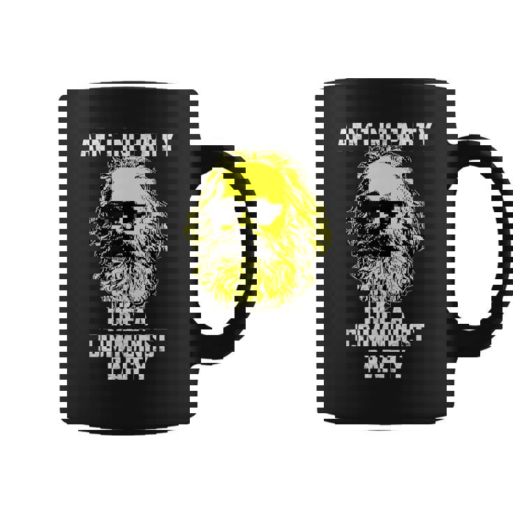 Ne Pas Faire De Fête Comme Une Fête Communist – Karl Marx Meme Tasse