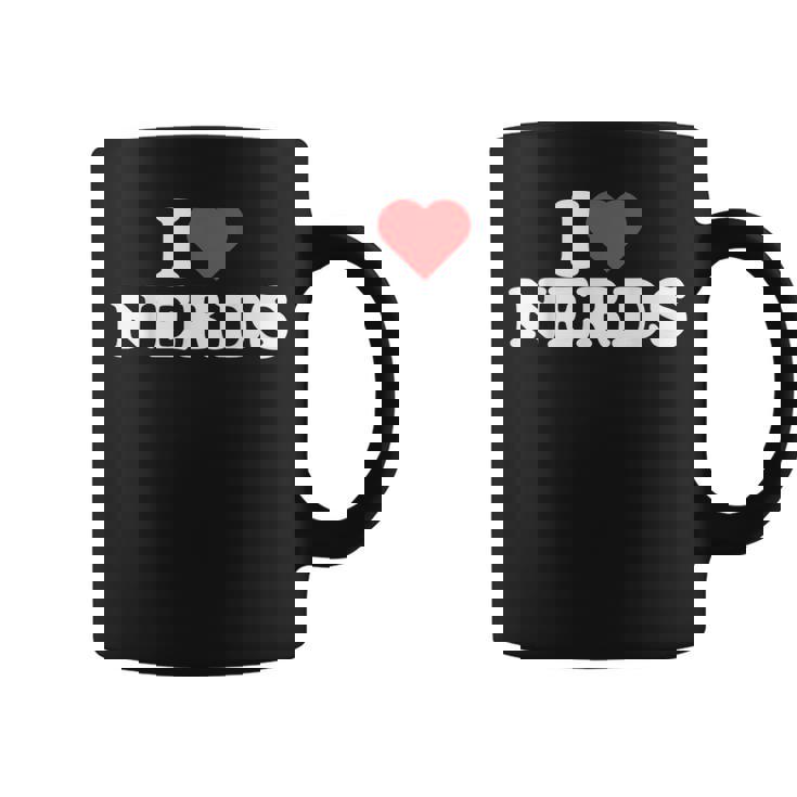 Nerds I Heart Nerds I Love Nerds Coffee Mug