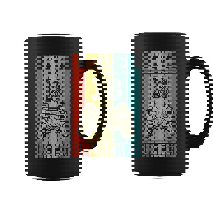 Nivel 18 Desbloqueado Boda Del 18º Aniversario Taza de café