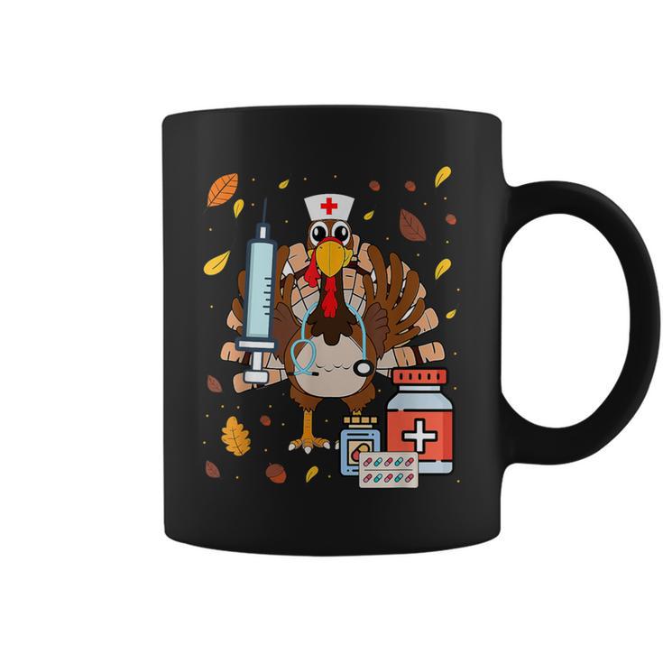 Nurse Thanksgiving Thanksgiving Nurse Life Coffee Mug