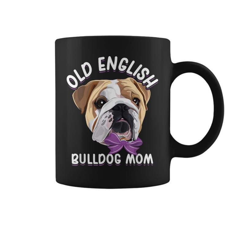 Old English Bulldog Mom Dog English Bulldog Tassen