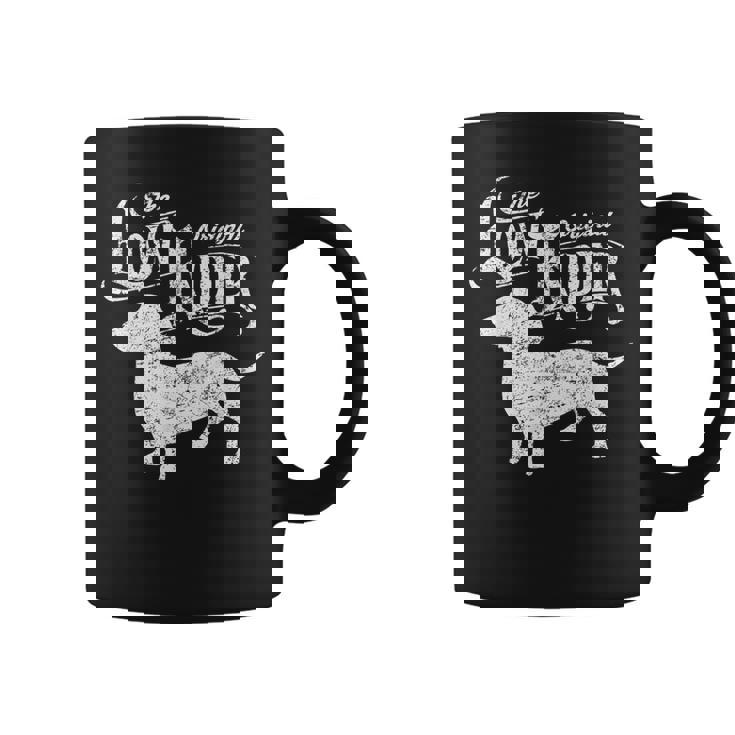 The Original Low Rider Dachshund Dog Dachshund Graphic Print Coffee Mug