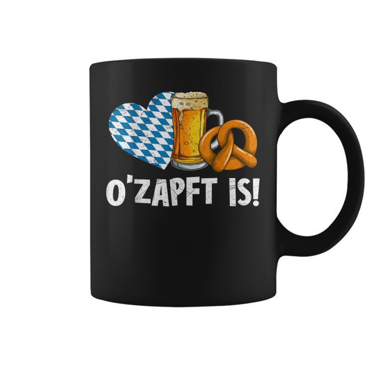 O'zapft Is Beer Drink Saying Beer Tent Tassen