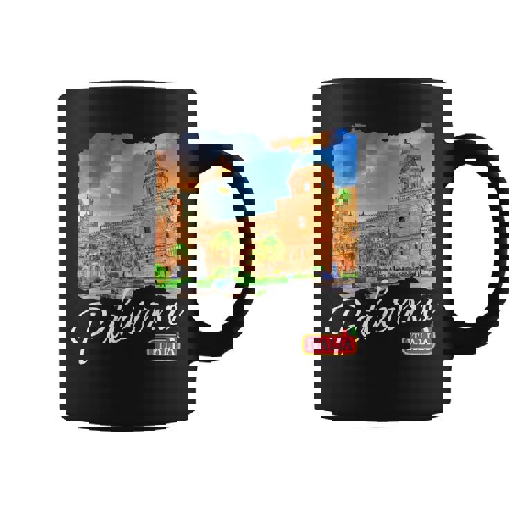 Palermo Sicilia Sicilia Italiana Palermo Taza de café