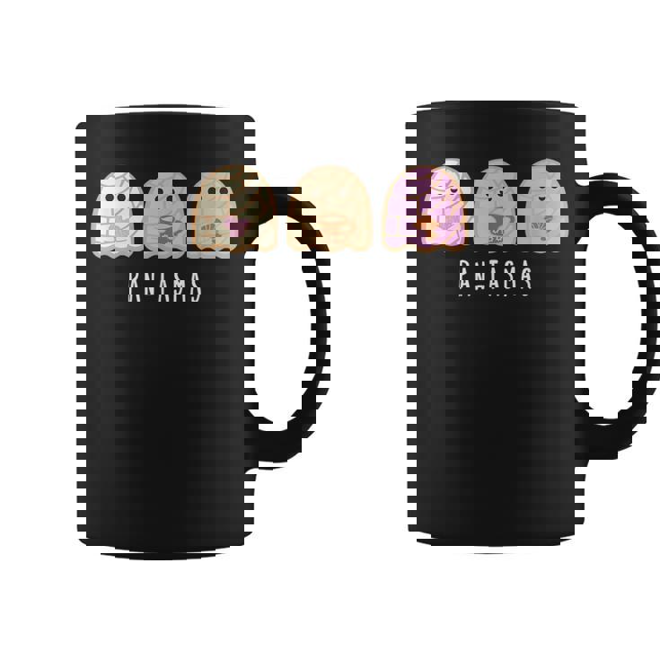 Pantasmas Ghost Spooky Conchas Mexican Ghost Coffee Mug