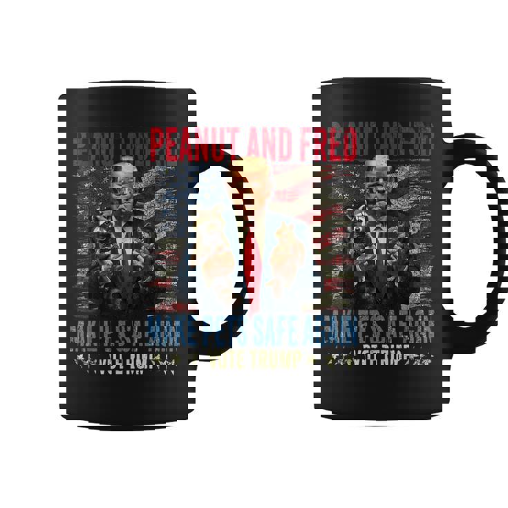 Peanut And Fred Make Pets Safe Again Save Our Pets Coffee Mug