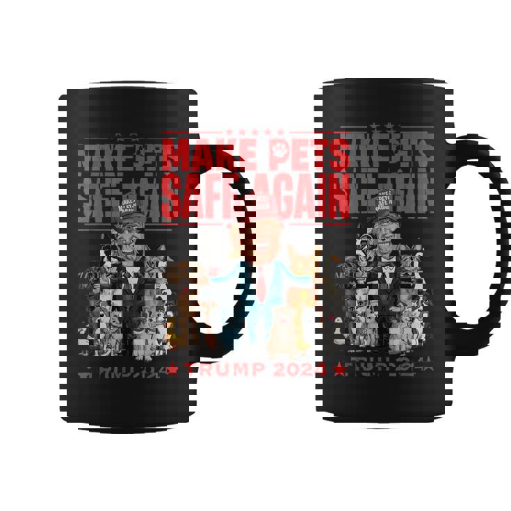 Make Pets Safe Again Trump 2024 Save Our Pets Coffee Mug