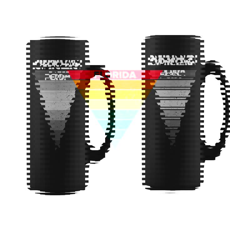 Pompano Beach Floridaille Natale De L'océan Atlantique État D'origine Tasse